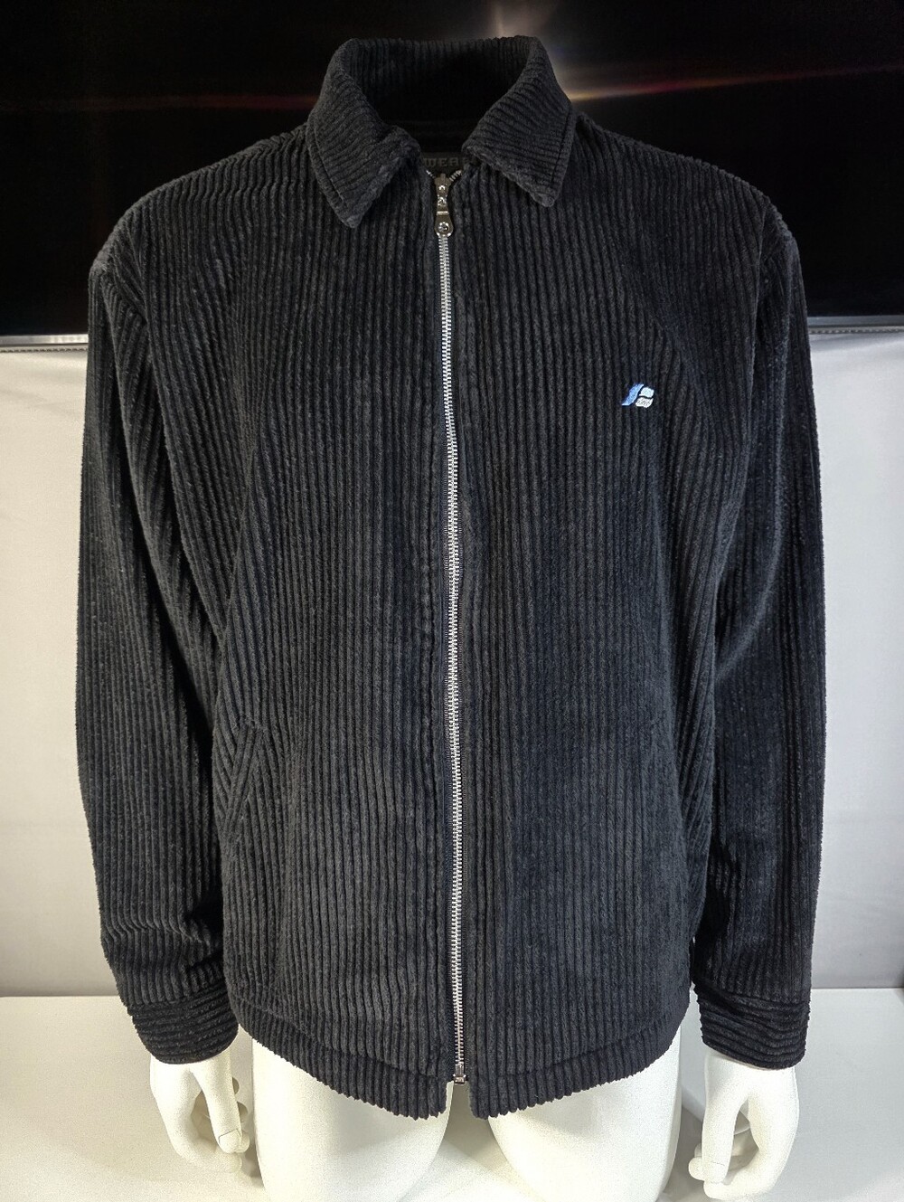 Kikwear Vintage Corduroy Zip-Up Jacket Size Large